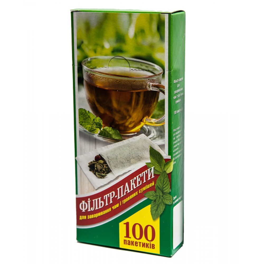 Фільтр-пакети для заварювання чаю, 2.0 л