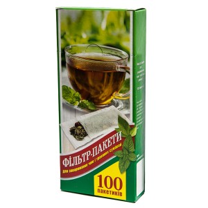 Фільтр-пакети для заварювання чаю, 2.0 л..