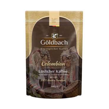 Кофе "Goldbach" Colombian 100% Arabica Premium, 200 грамм м/у
