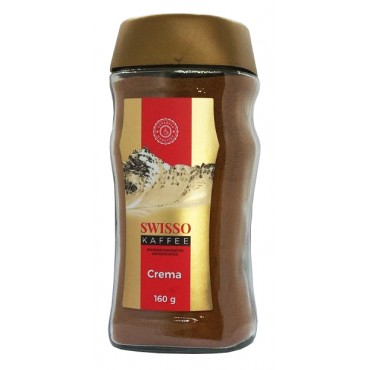 Кофе растворимый Swissо Kaffee Crema 160 грамм