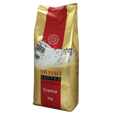 Кава Swissо Kaffee Crema зерно 1 кілограм