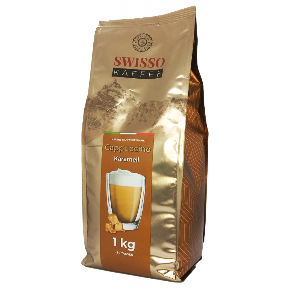 Капучино Swisso Kaffee Cappuccino Karamell 1 кг