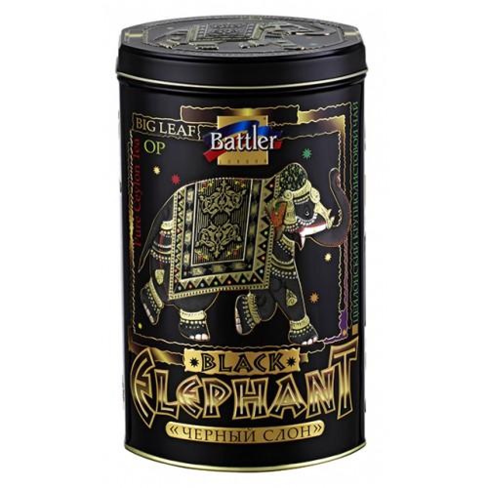 Battler Чорний Чай Чорний Слон OP 200г. Ж/Б