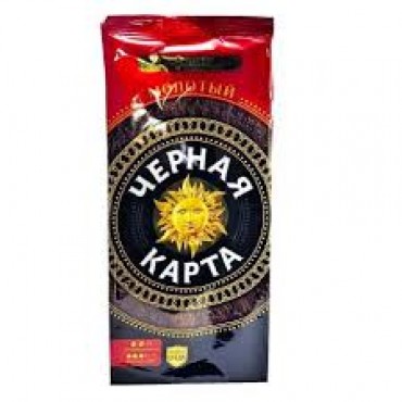 Кофе "Черная Карта" Для Чашки, 75 г молотый, м/у