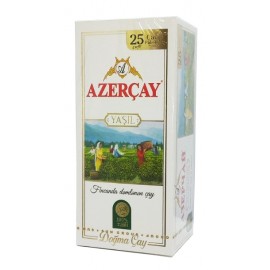 Чай Азерчай зеленый 25 пакетов