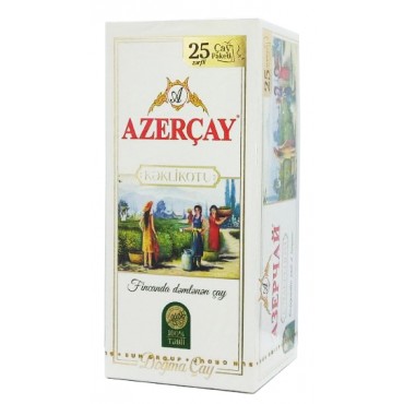 Чай Азерчай черный с чабрецом 25 пакетов