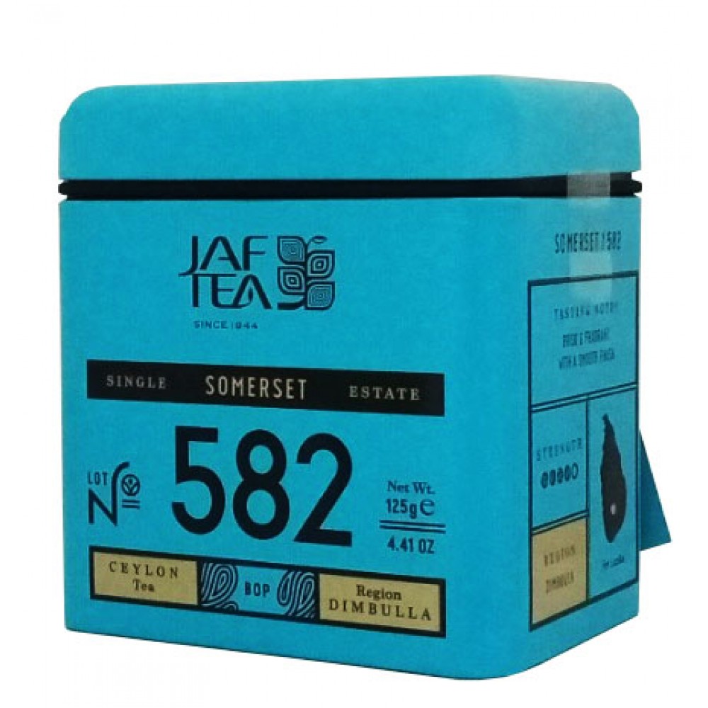 Чай "JAF" Single Estate Somerset № 582 чорний 125 г з/б
