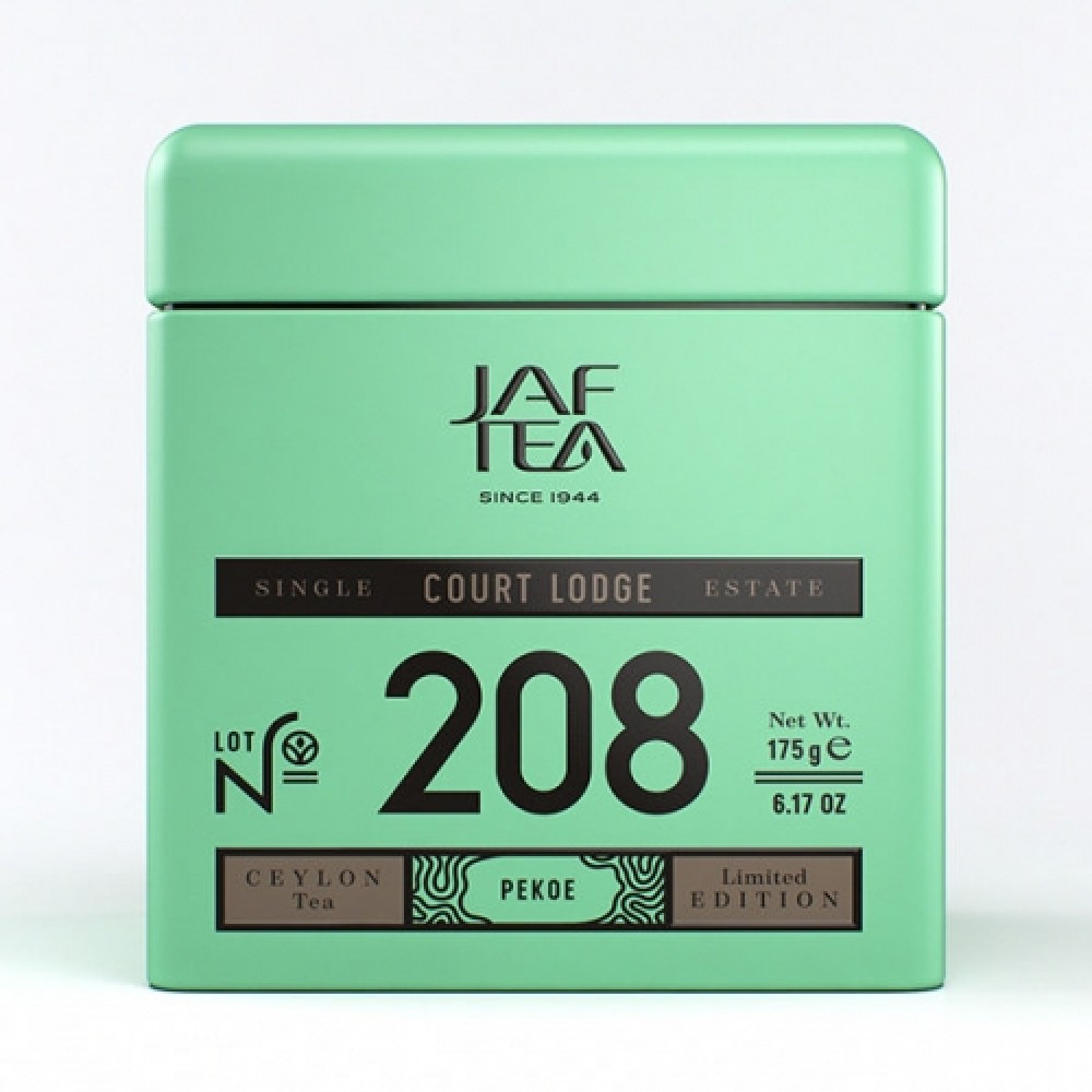 Чай "JAF" Single Estate Court lodge № 208 чорний 100 г з/б
