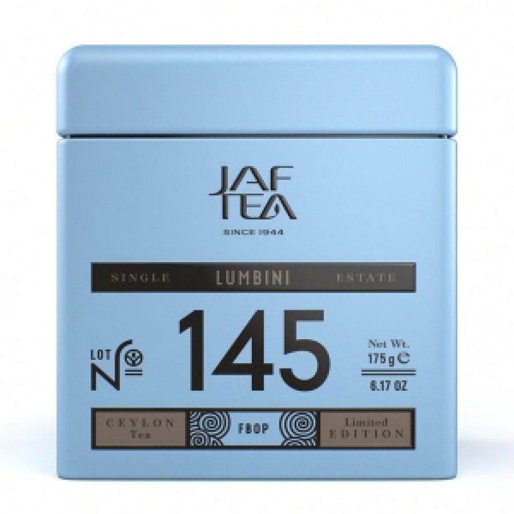 Чай "JAF" Single Estate Lumbini № 145 чорний 100 г з/б