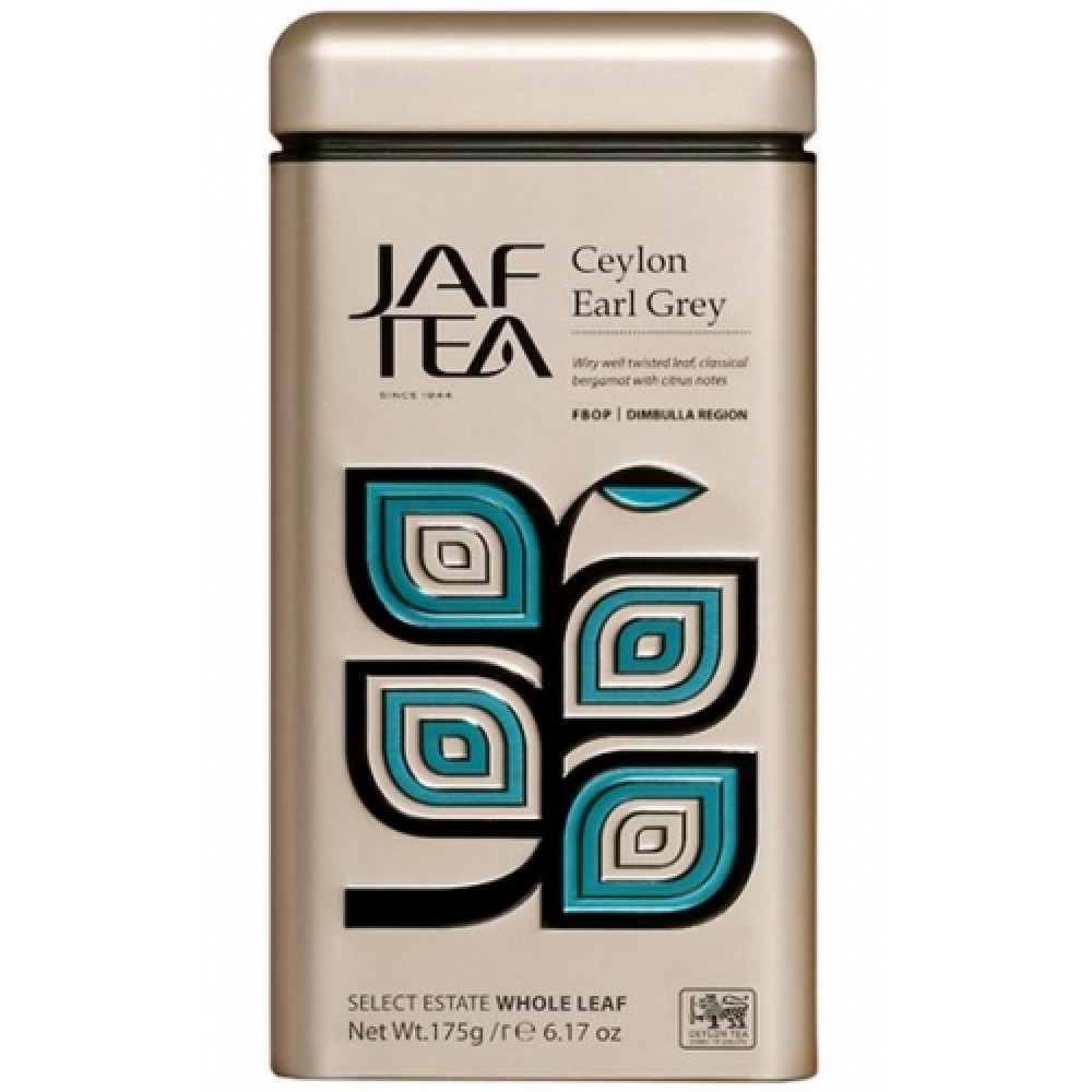 Чай "JAF" GOLD Eаrl Grey 175 г ж/б 