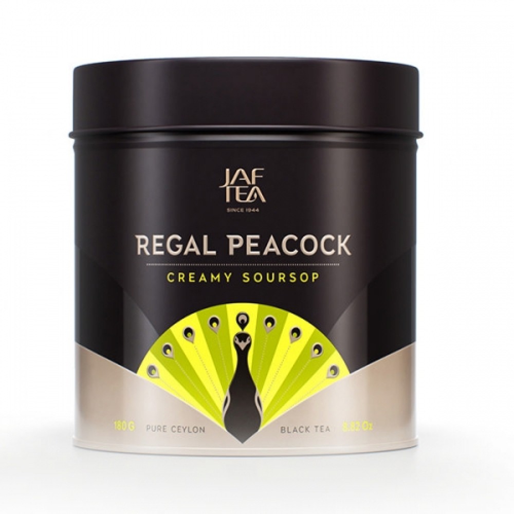 Чай "JAF" Regal Peacock Creamy Soursop 180 г з/б