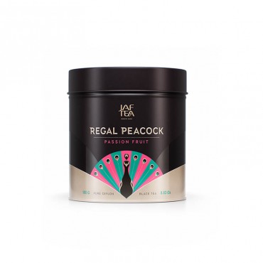 Чай "JAF" Regal Peacock Passion Fruit 180 г ж/б