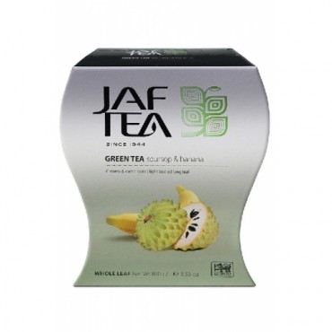 Чай "JAF" Soursop Banana зеленый 100 г картон