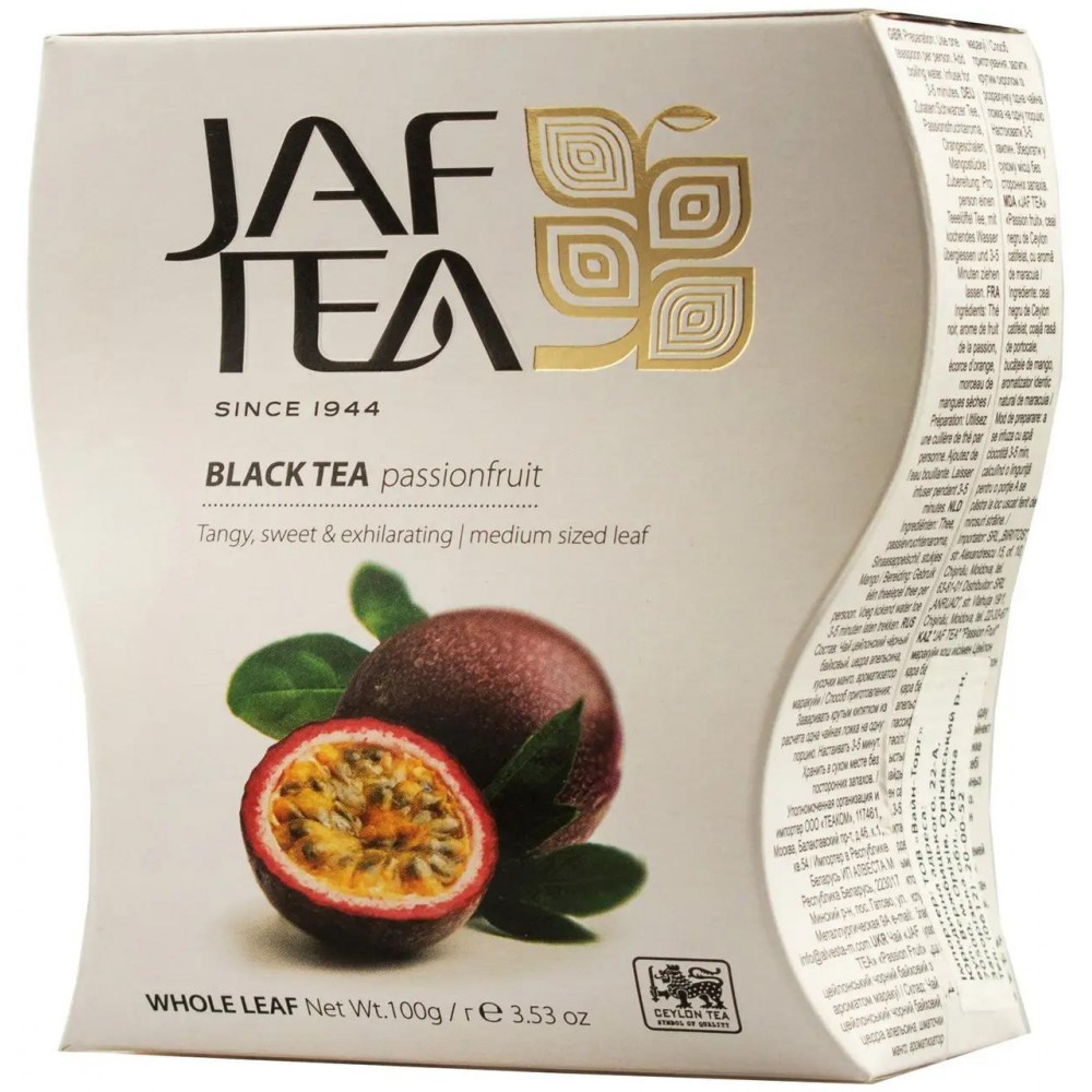 Чай "JAF" Passion Fruit 100 г картон