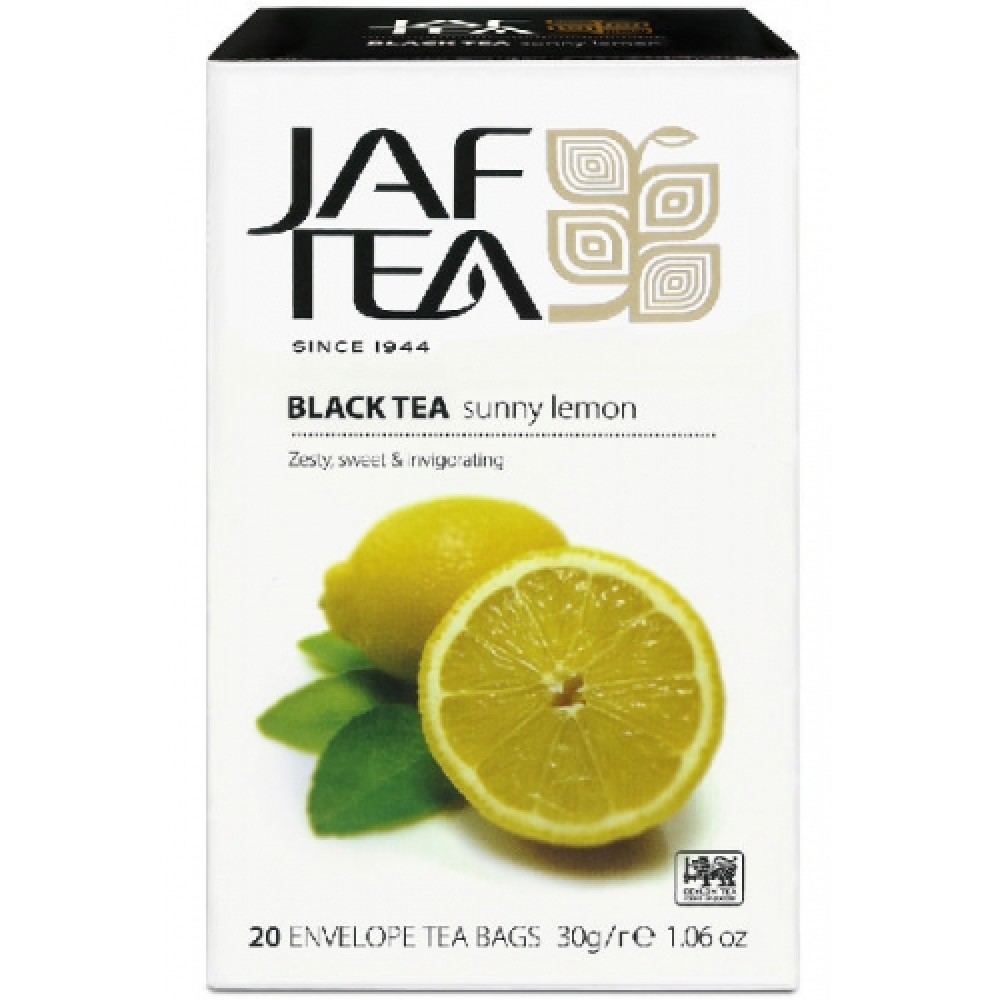 Чай "JAF" Sunny Lemon чорний, 20 ф/п*1.5 г