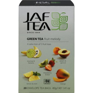 Чай "JAF" Fruit Melody зеленый 20 ф/п*2 г
