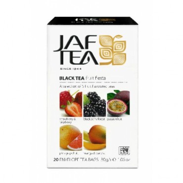Чай "JAF" Fruit Fiesta чорний 20 фільтр - пакетів у конвертах