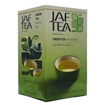 Чай "JAF" Matcha Plus зеленый 20 ф/п*2 г