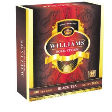 Чай "Williams" Royal Ceylon черный 100 ф/п*2г