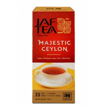 Чай "JAF" черный Majestic 25 ф/п