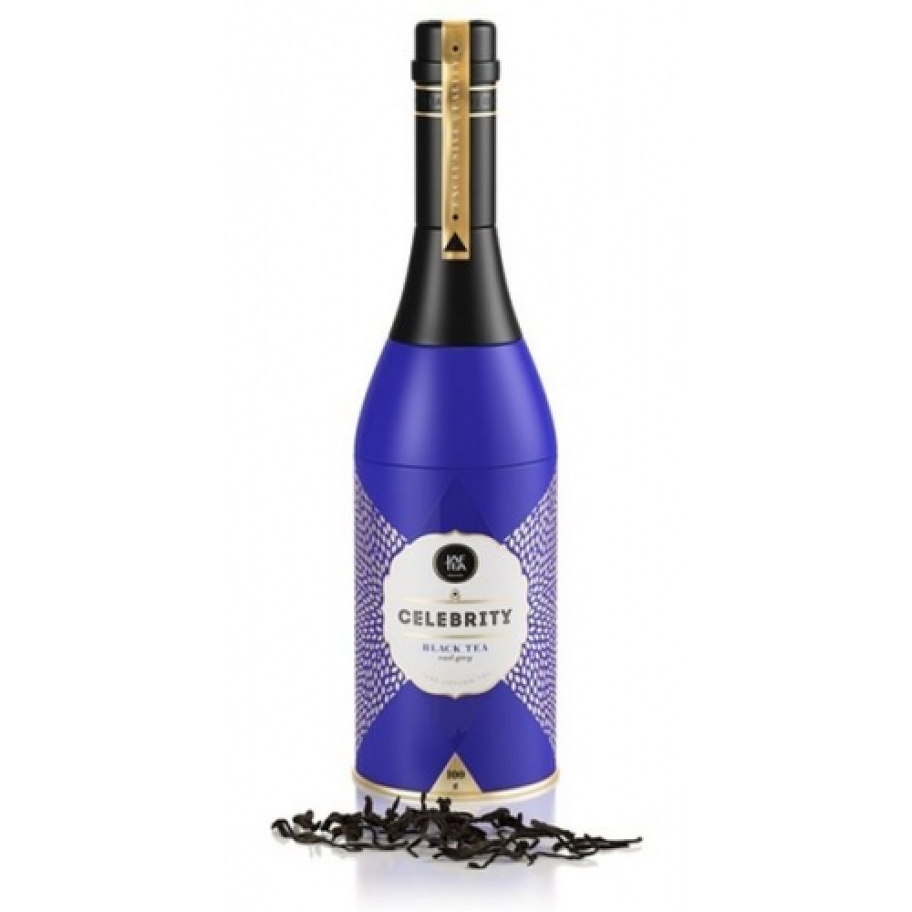 Чай "JAF" "Захоплення" Earl Grey чорний, 100 г з/б в пляшці
