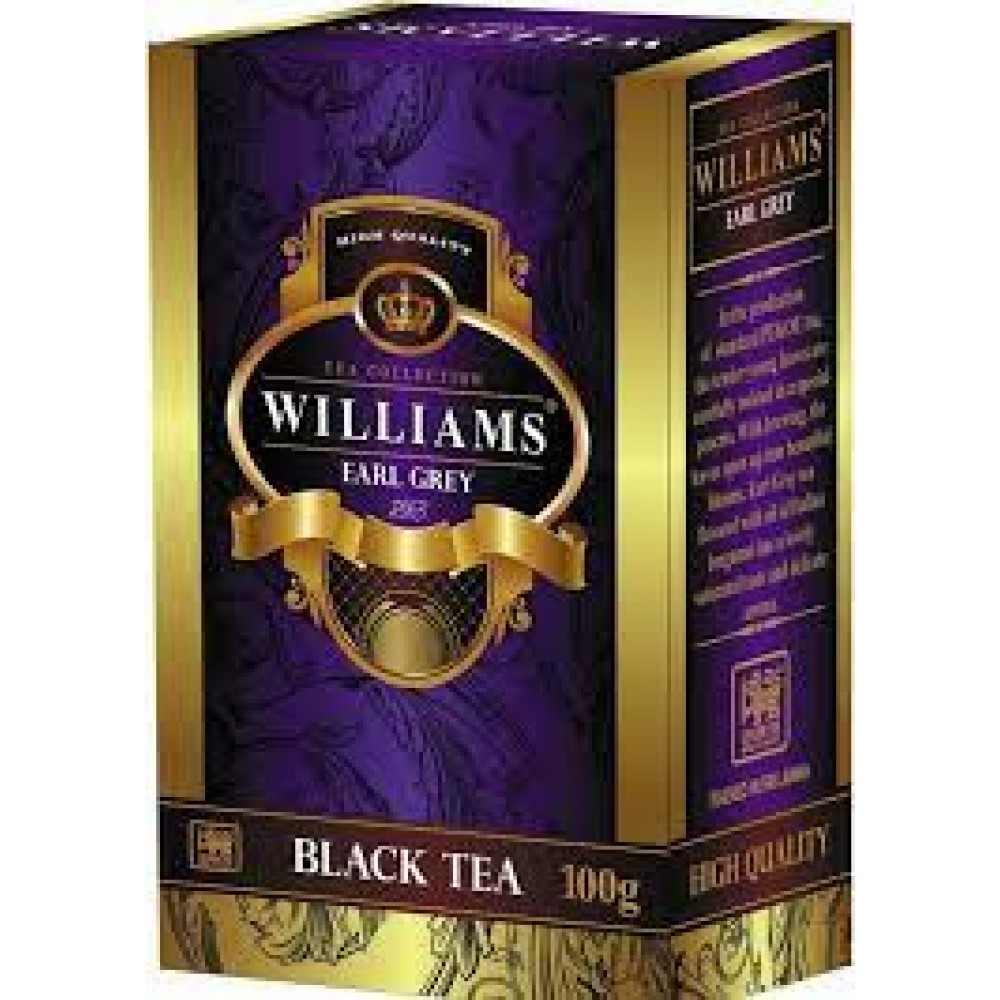 Чай "Williams" Earl Grey чорний 100 г
