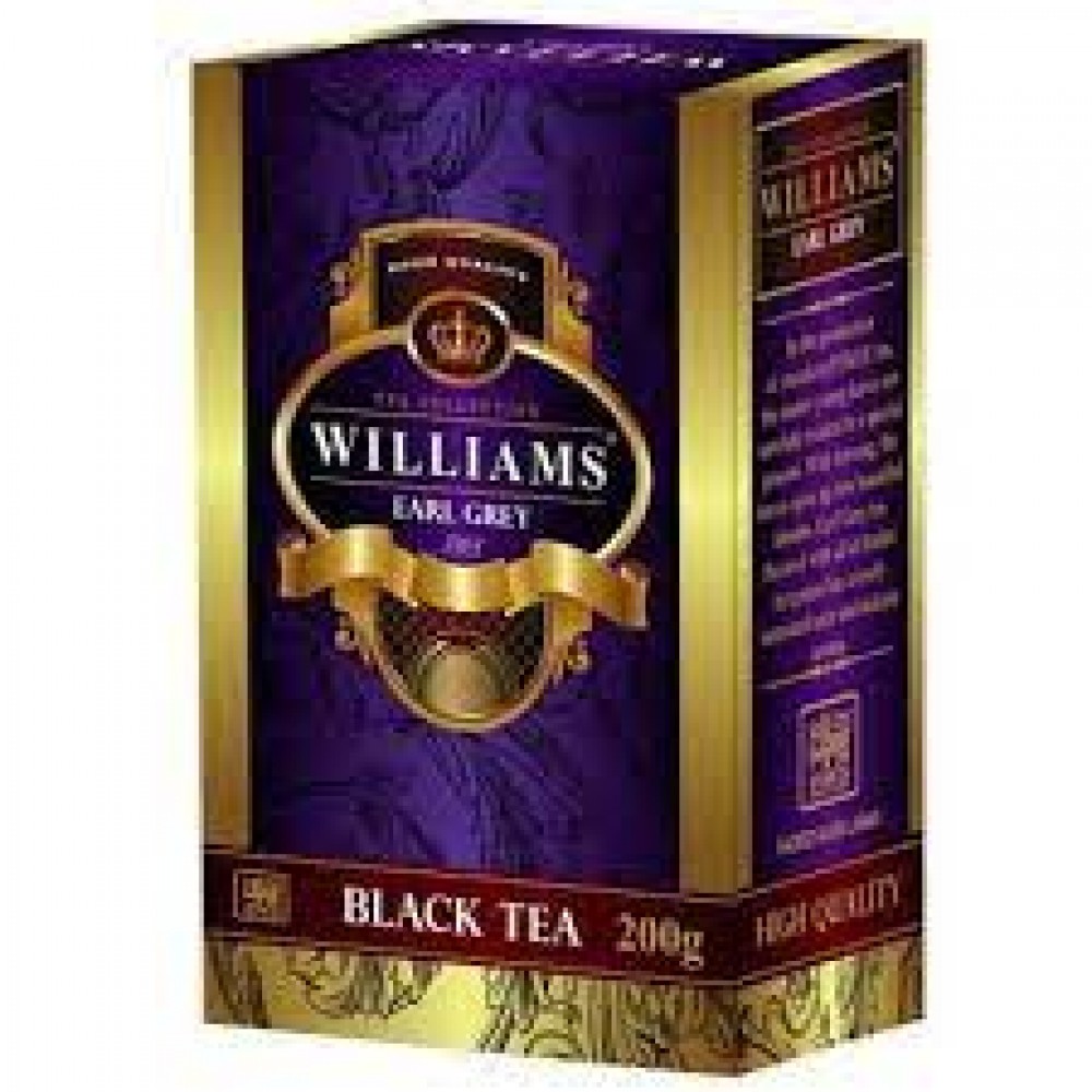 Чай "Williams" Pekoe Earl Grey чорний 200 г