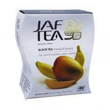 Чай "JAF" черный Mango Banana 100г.