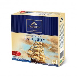 Чай черный Thurson Earl Grey 100 пакетов по 2 грамм
