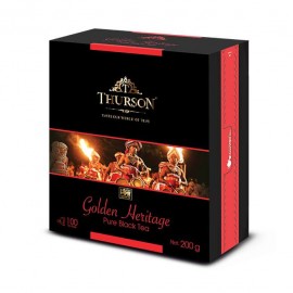 Чай черный Thurson Золотое Наследие 100 пакетов по 2 грамма