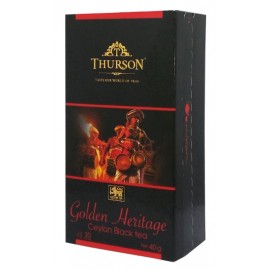 Чай чорний Thurson Золота Спадщина 20 пакетів по 2 грами