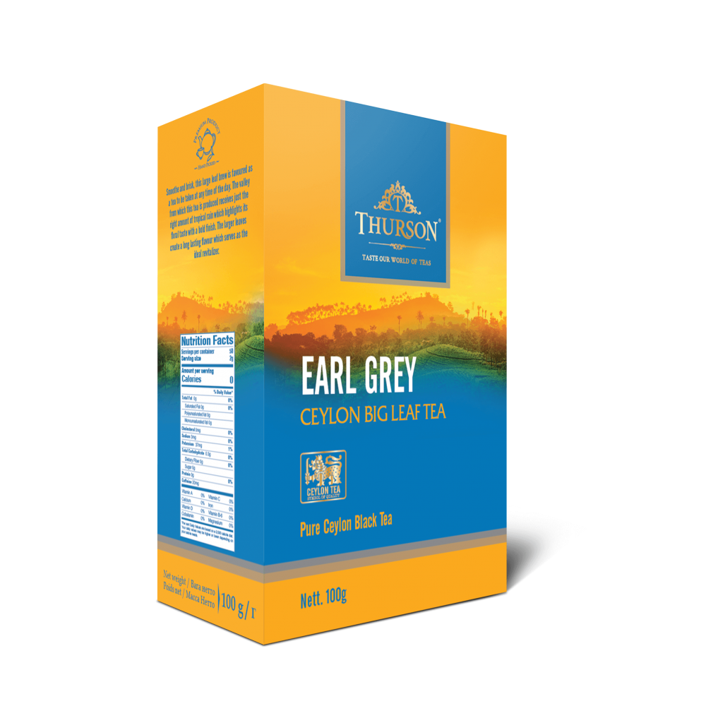 Чай чорний Thurson Earl Gray 250 грам