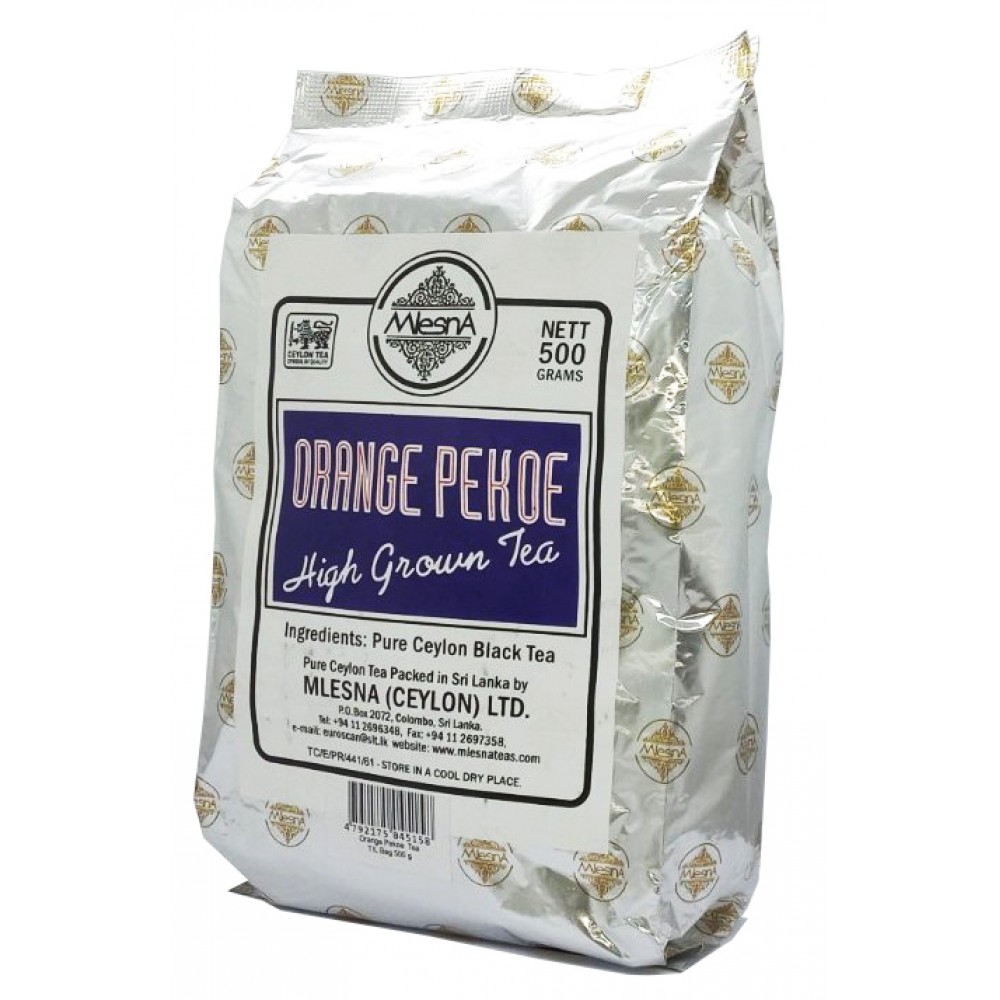 Черный чай Млесна Orange Pekoe 500 грамм