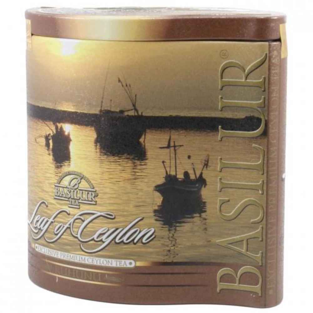 Чай "Basilur" "Лист" Рухуна, 125г ж/б