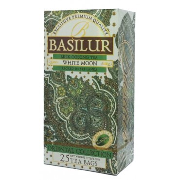 Чай зеленый Basilur White Moon 25 пакетов