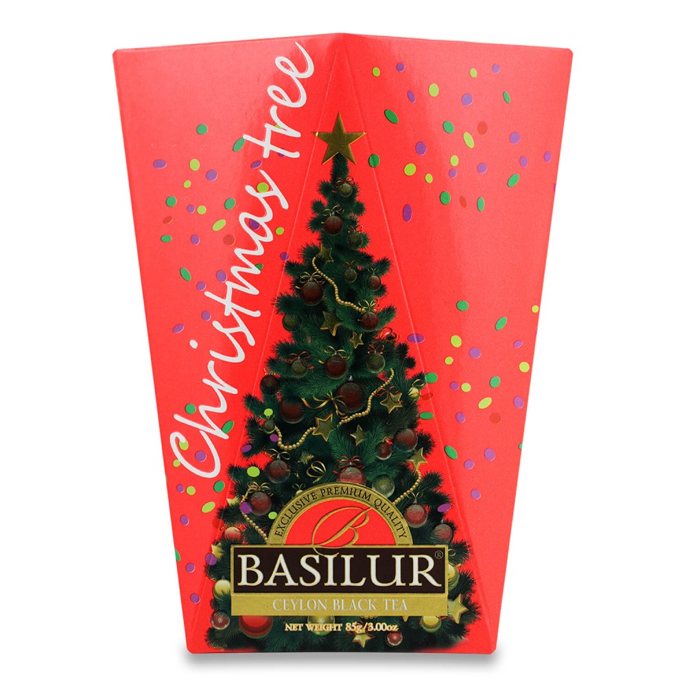 Чай "Basilur" "Christmas Tree" (червона), 85 г