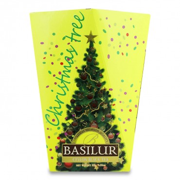 Чай "Basilur" "Christmas Tree" (желтая), 85 г
