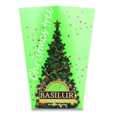 Чай "Basilur" "Christmas Tree" (зелена), 85 г