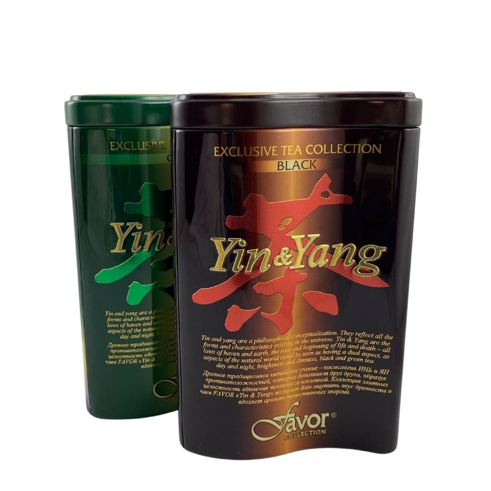 Чай "Favor" Ying Yang Brown-Green 2*75 г ж/б