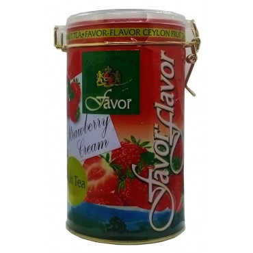 Чай "Favor" Strawberry 100г з/б