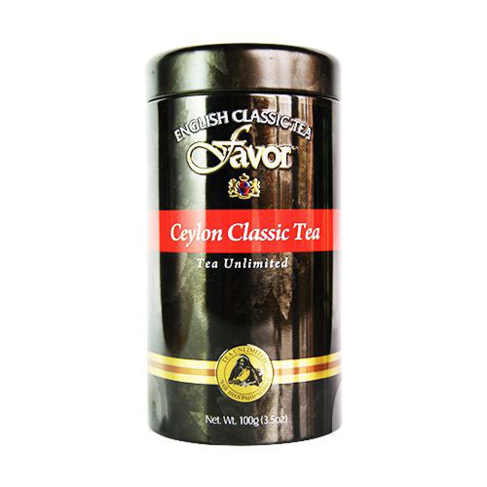 Чай "Favor" Ceylon Classic Tea, 100 г  ж/б