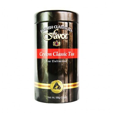 Чай "Favor" Ceylon Classic Tea, 100 г  з/б