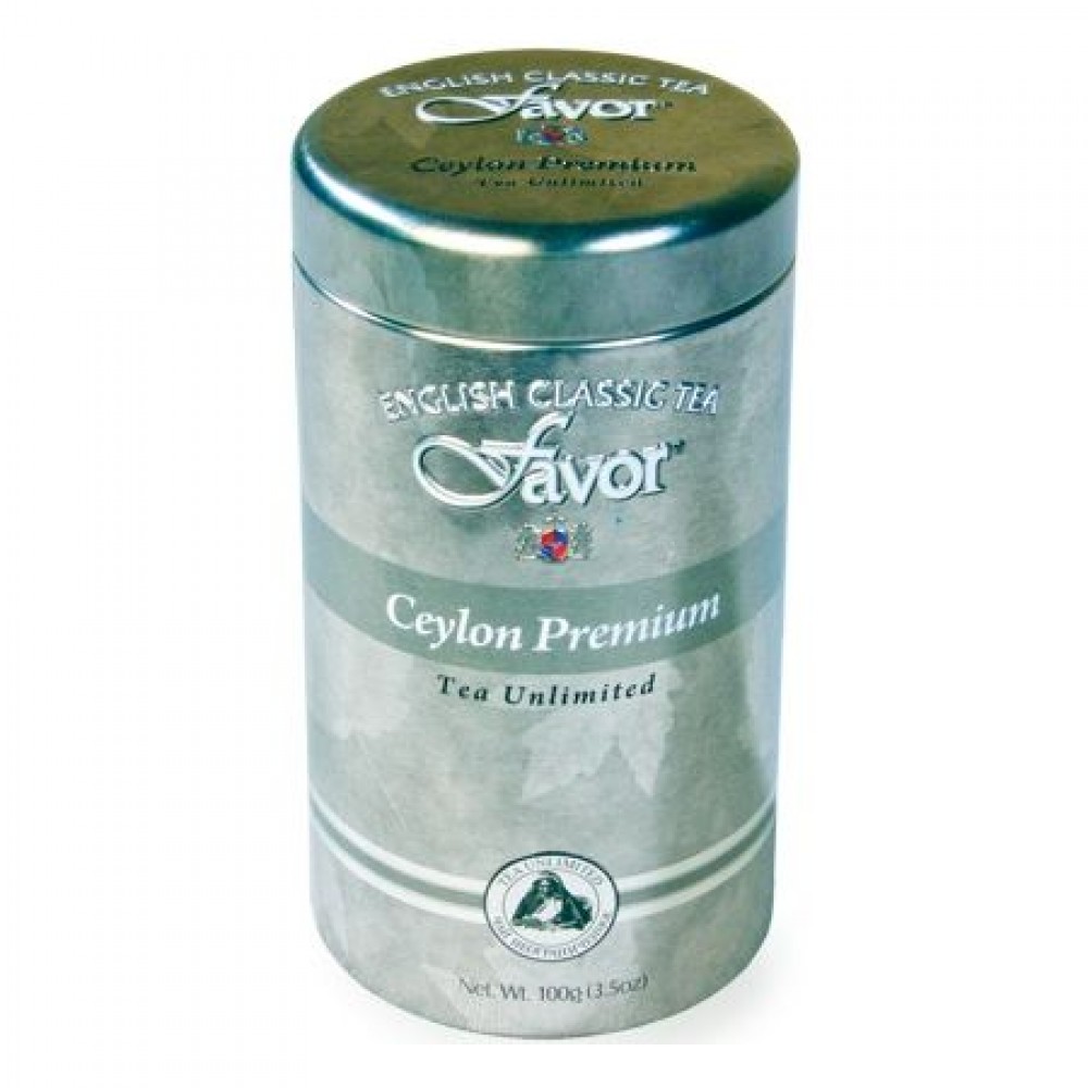 Чай "Favor" Ceylon Premium, 100 г  з/б