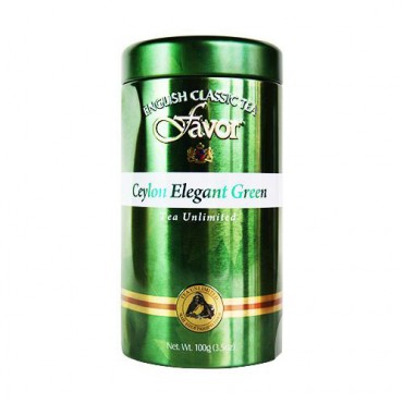 Чай "Favor" Ceylon Elegant Green, 100 г  з/б