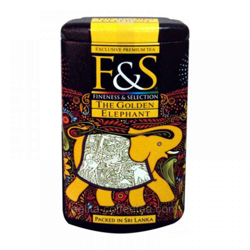 Чай "F&S" Golden Elephant чорний 100 г з/б