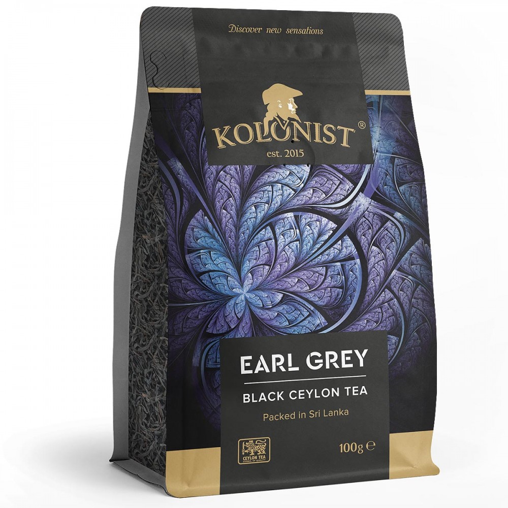 Чай Kolonist чорний Earl Grey OPA 100 грам