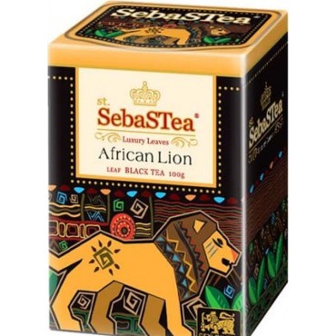 Чай "SebasTea" African Lion, 100г картон
