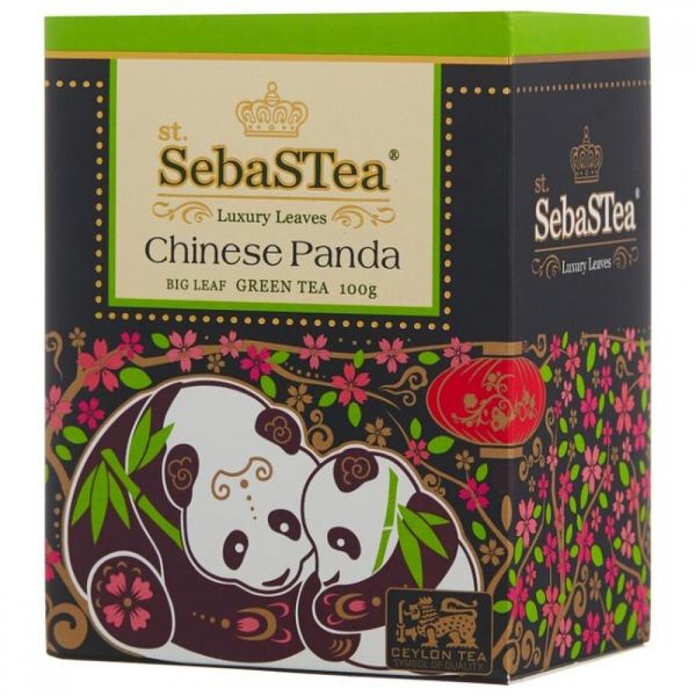 Чай "SebasTea" Chinese Panda, 100г картон