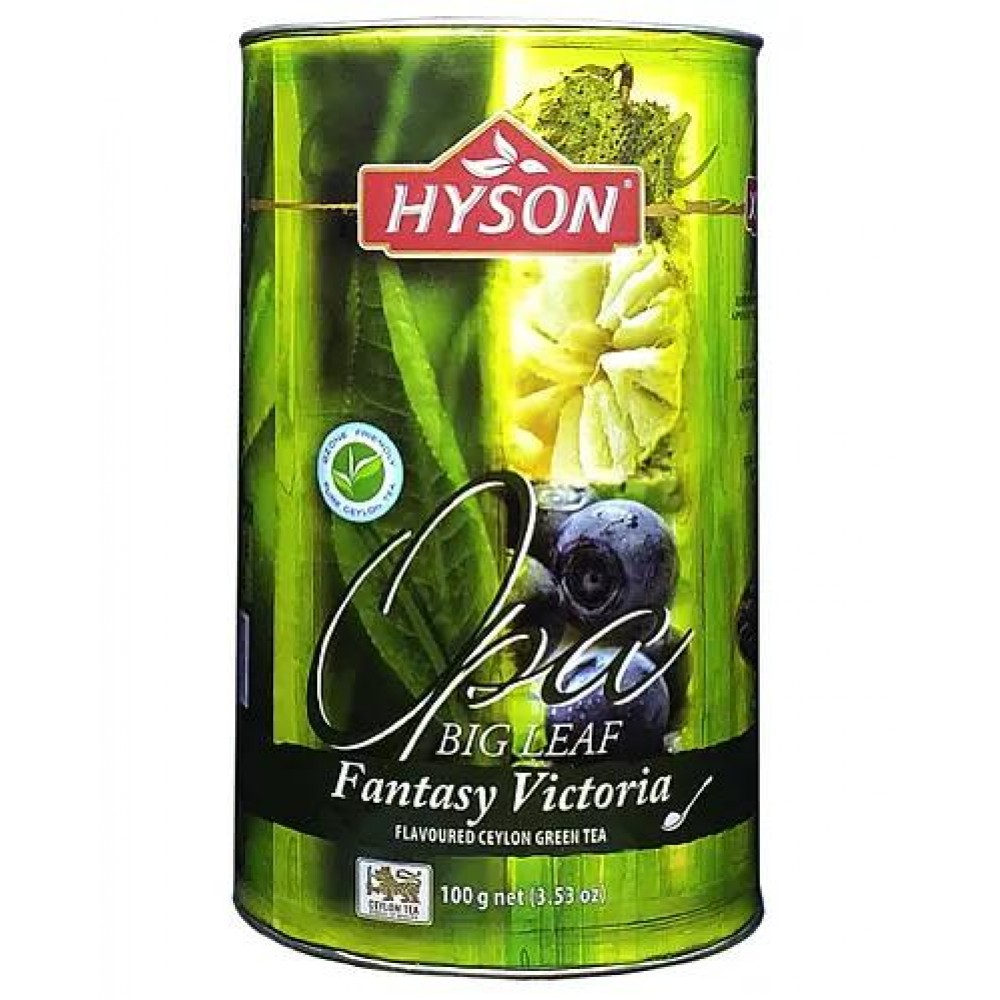 Чай "Hyson" Fantasy Victoria зелений, 100 г к/б