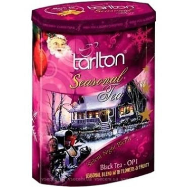 Чай "Tarlton" Тихая Ночь, 200 г ж/б